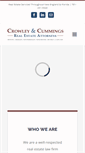 Mobile Screenshot of crowleycummings.com
